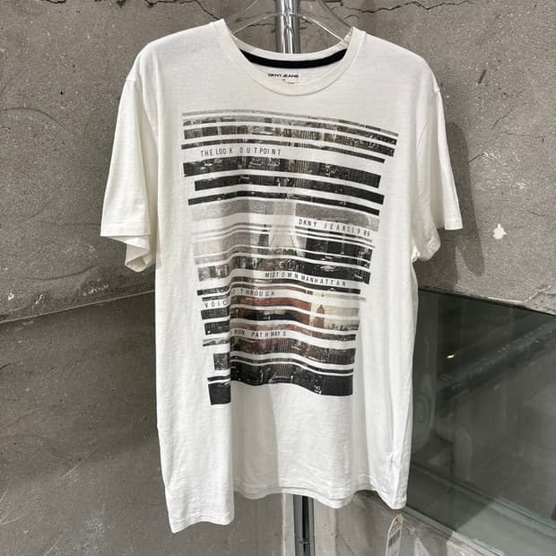 DKNY JEANS 프린팅 티셔츠