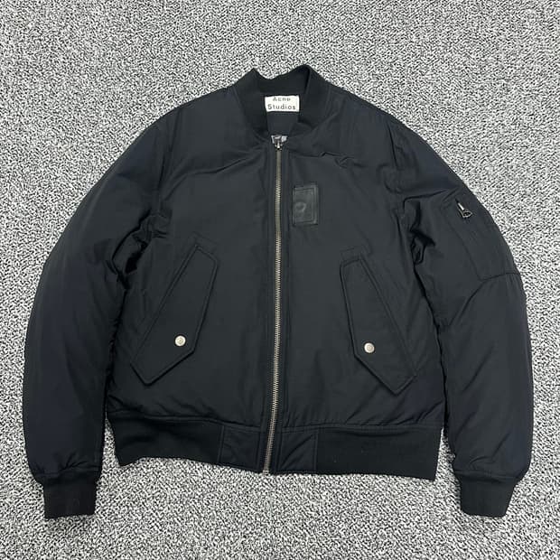 아크네스튜디오 블랙 봄버 자켓 점퍼