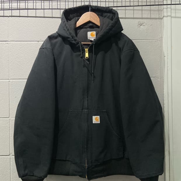 칼하트 덕 액티브 자켓 블랙