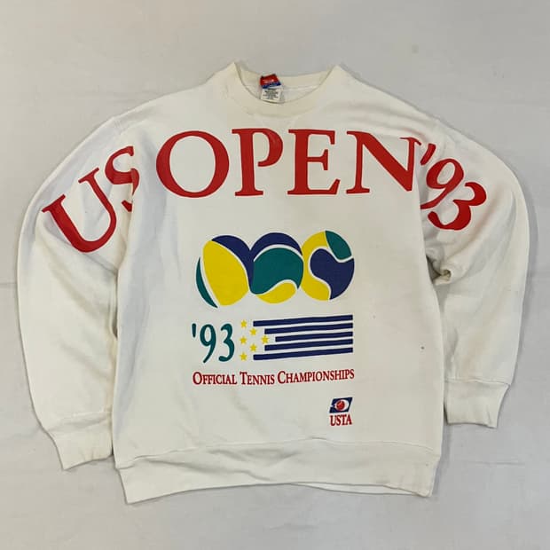 90s US오픈 빈티지 테니스 스웻셔츠 맨투맨