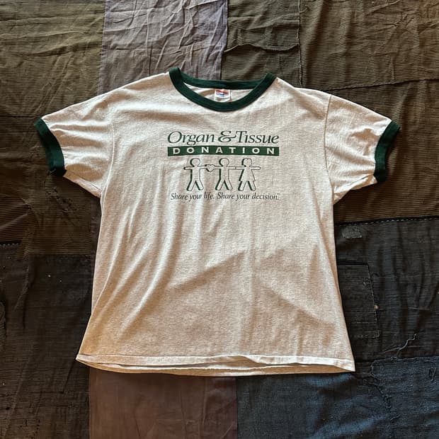 90s USA Hanes Ringer T Shirt