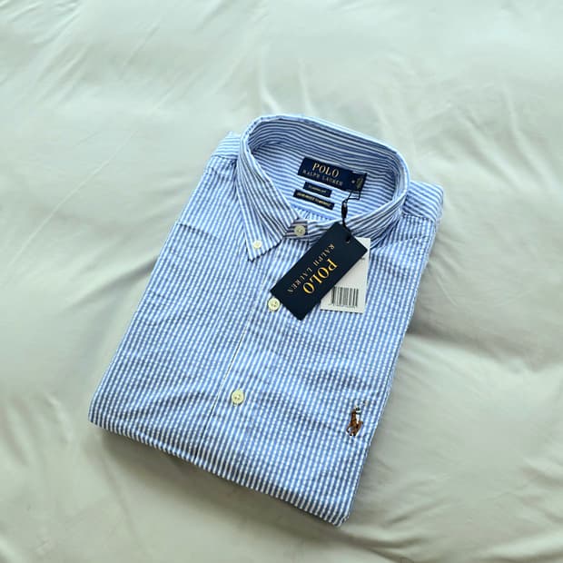 폴로 랄프로렌 시어서커 셔츠
M사이즈 클래식핏 새상품