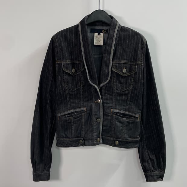 저스트 카발리 우먼스 데님 블레이저 자켓 (on.698)