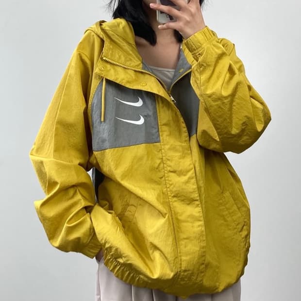 나이키 더블스우시 우븐 후드 자켓