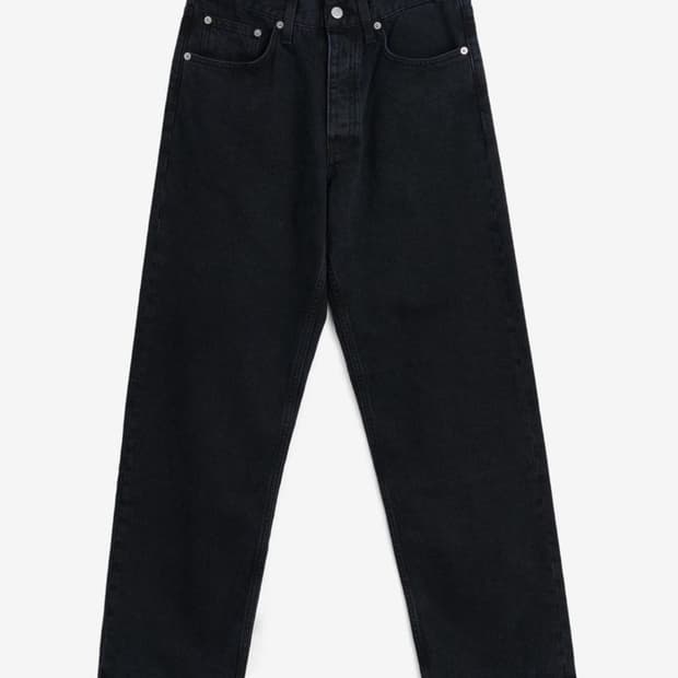 Sunflower 루즈드 워시드팬츠 블랙 