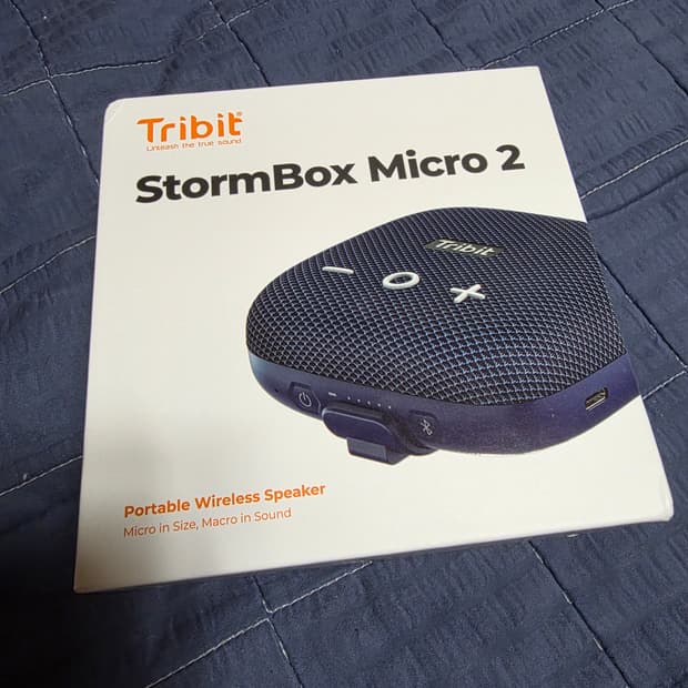Tribit StormBox Micro 2 블루투스 스피커 미개봉 새상품
