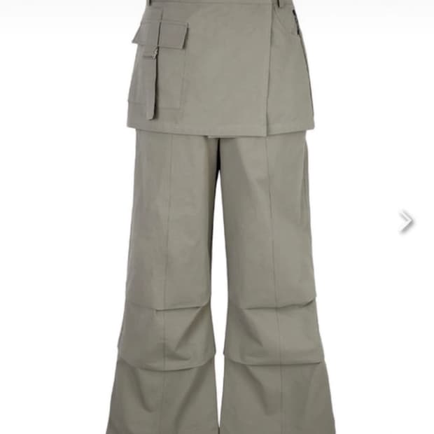 세릭 투웨이 스커트팬츠 카키