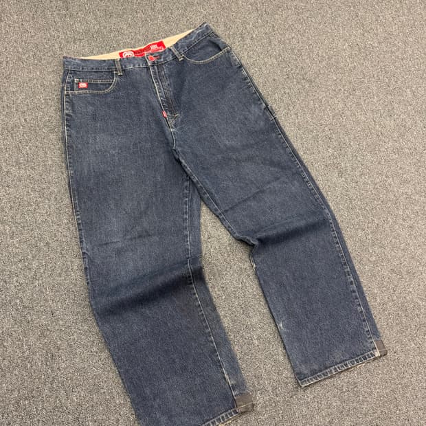 OS) ECKO UNLTD 빈티지 올드스쿨 데님 워크팬츠