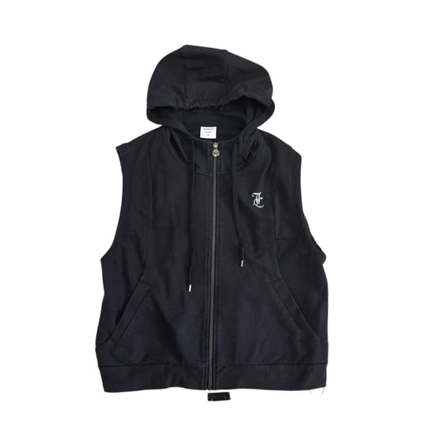 Juicy Couture 쥬시꾸뛰르 민소매 후드 조끼