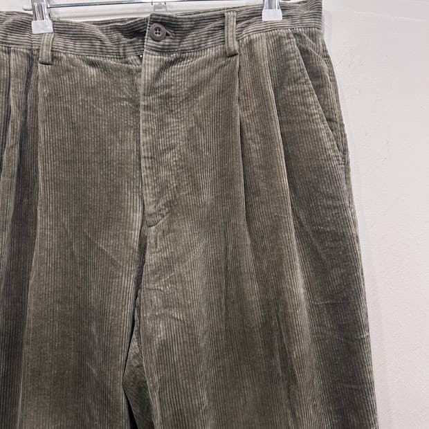 Esthete 와이드핏 코듀로이 워크팬츠