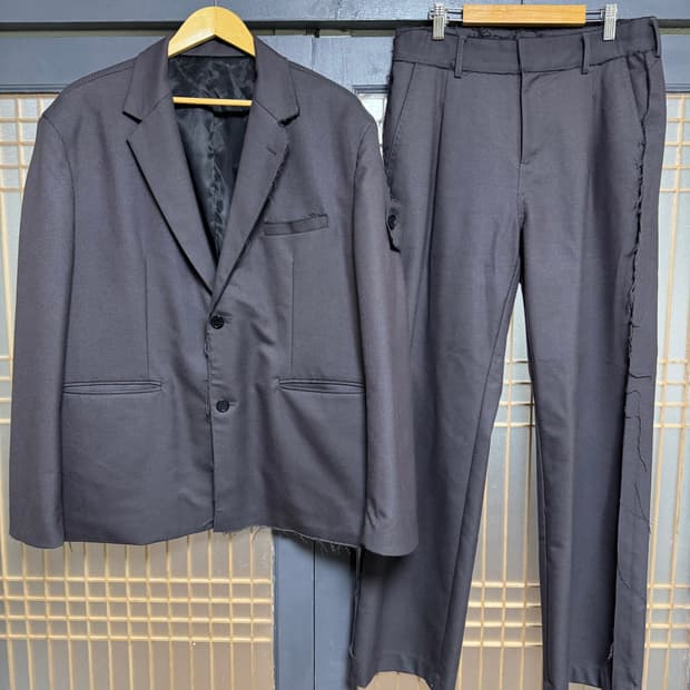 루오니어 컷오프 블레이저 셋업정장