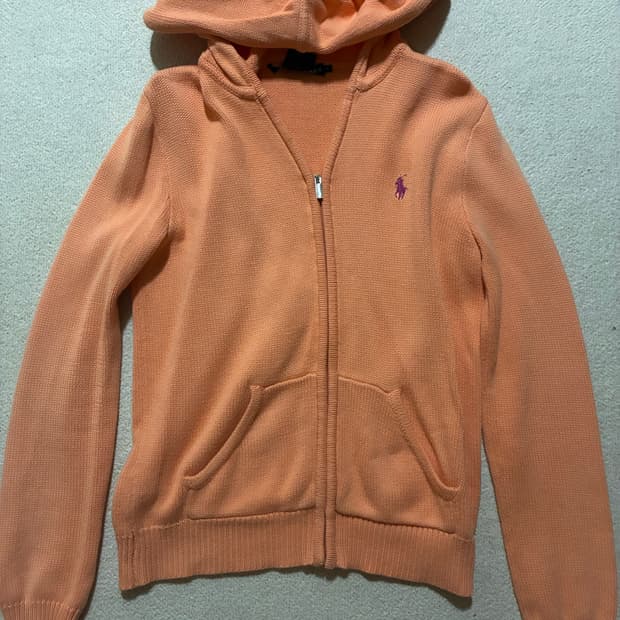 폴로 니트 집업