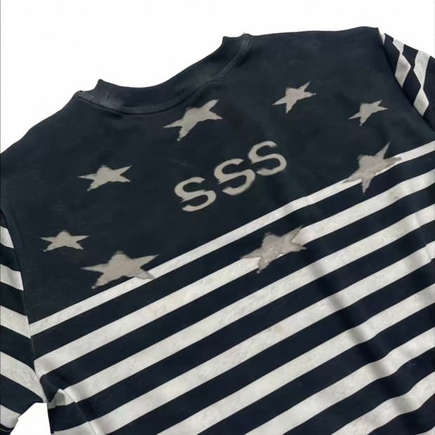 SSS Star Stripe Slim T-Shirt