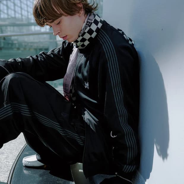 니들스 x LHP H.D폴리트랙팬츠 블랙xs