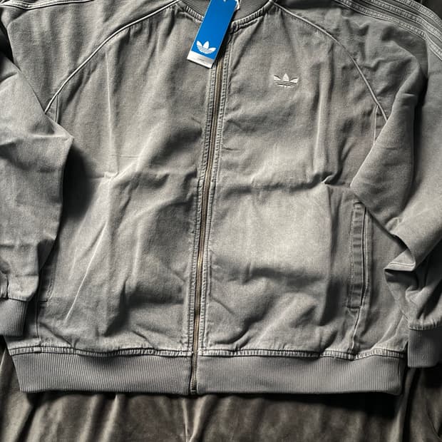 아디다스 sst 트랙 데님 자켓 새상품 택포함 L사이즈