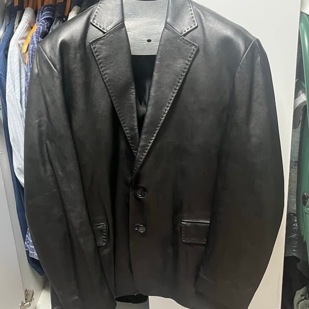 양가죽 블레이져