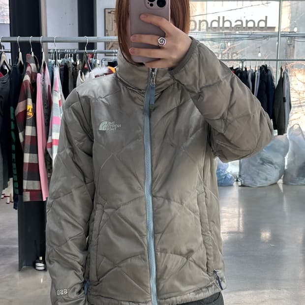 노스페이스 퀼티드 550 구스다운 패딩 자켓