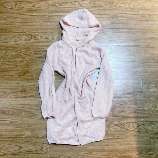 빈티지 갭 핑크 니트 가디건 히메갸루 달천깔 로걀 라떼 발레코어 긱시크