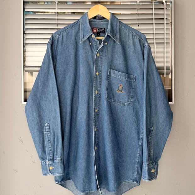  CHAPS Ralph Lauren denim shirt