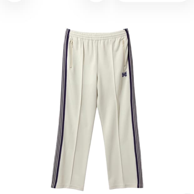 니들스 트랙팬츠 아이스 화이트 s