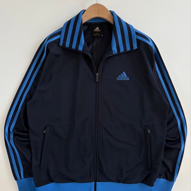 Adidas 아디다스 오리지널로고 네이비블루 빈티지 트랙탑