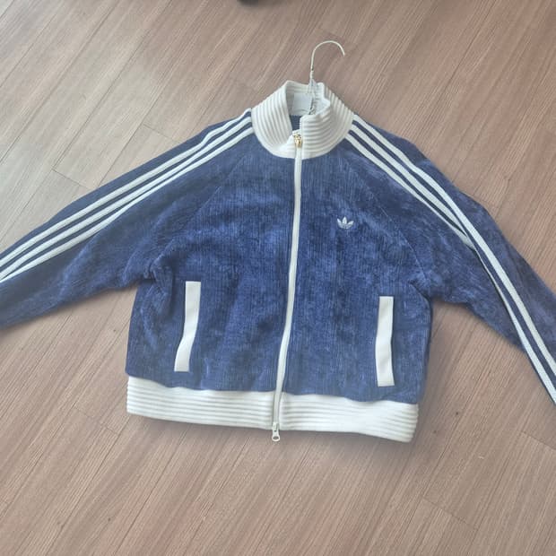 아디다스 코로듀이 벨벳 져지 네이비 L