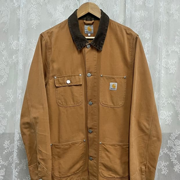 L) 칼하트 미시간 코트 자켓 브라운