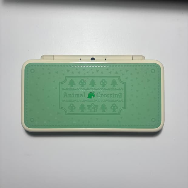 닌텐도 2DS XL 튀동숲 튀어나와요 동물의 숲 에디션