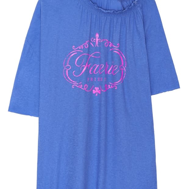 sui loose top (blue)