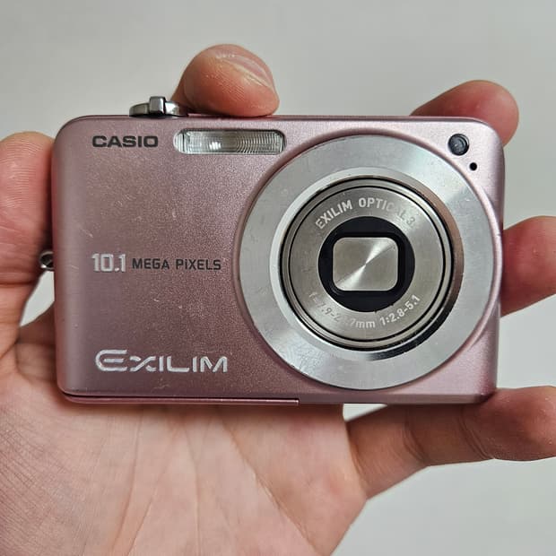 (은채 디카) 카시오 엑슬림 EX-Z1050 핑크 디카 디지털카메라