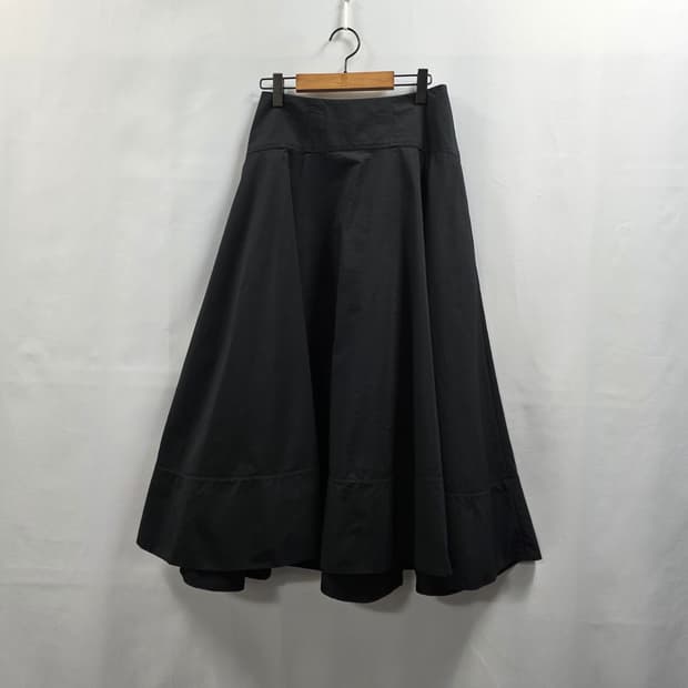 1135 랑방컬렉션 LANVIN A라인 플레어 롱스커트 64-94