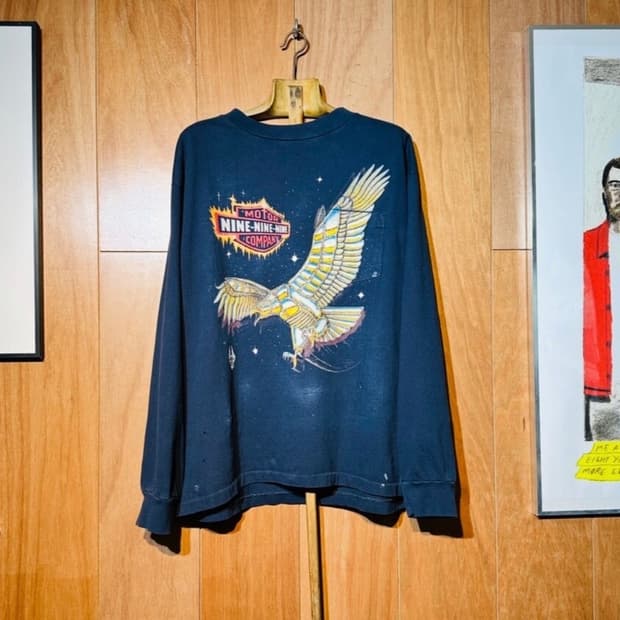 도넛리벤지 핑거프레스 w.nine Tubular tee 