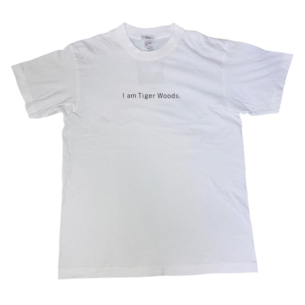 빈티지 90s 나이키 타이거우즈 TIGER WOODS 티셔츠 M