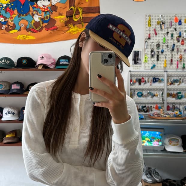 버드와이저 빈티지 햇