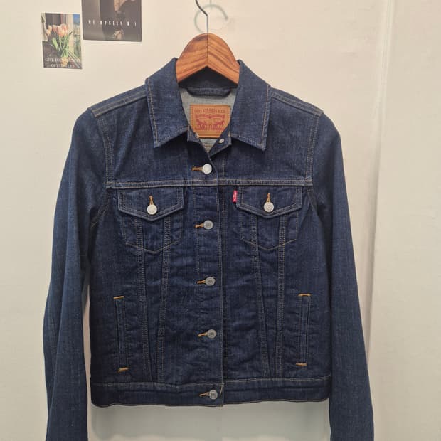 리바이스 여성 청자켓 M
