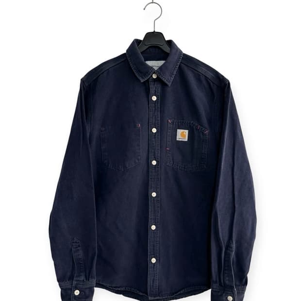 칼하트 네이비 토니 셔츠(구매가20만원,M사이즈)