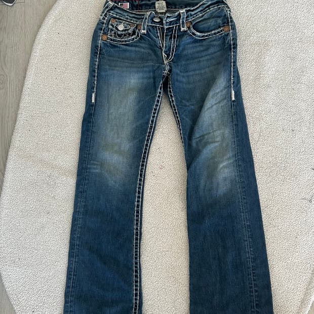 트루릴리전 데님 팬츠 