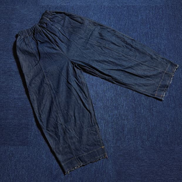 빈티지  데님 벌룬팬츠