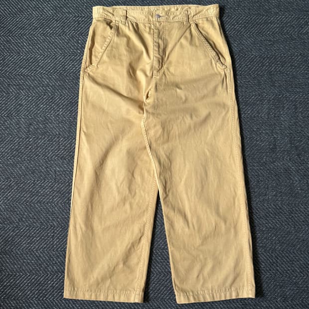 (35) 꼼데가르송 SHIRT 라인 와이드 스트레이트 코튼 팬츠