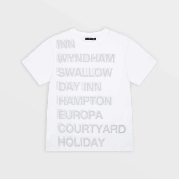 사파리스팟 safarispot highway inn tee white/b