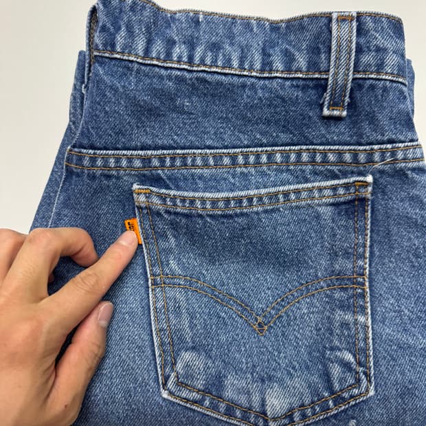 [Made in Usa] 90s빈티지 리바이스 517 오렌지탭