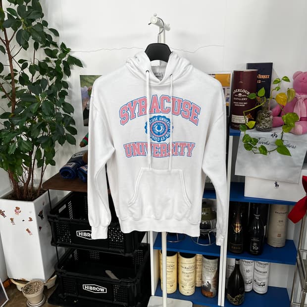 와일드동키 프린팅 스웻후드 S