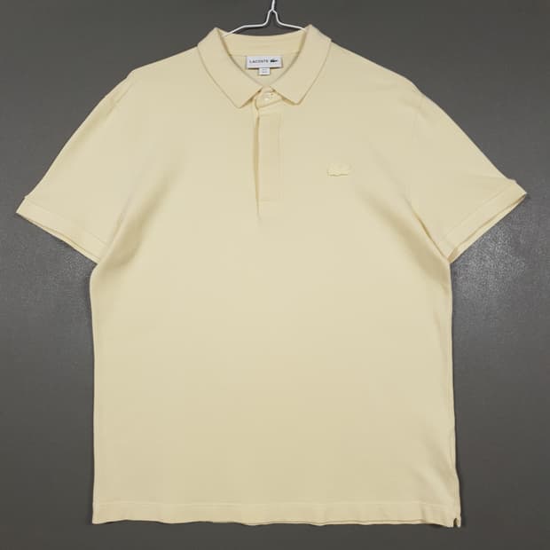 100) 라코스테 신형 21ss 멀티 크록 파리 폴로 셔츠 반팔 카라티