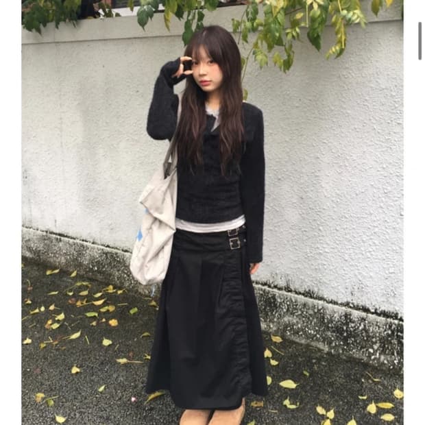 시즈너블 랩스커트