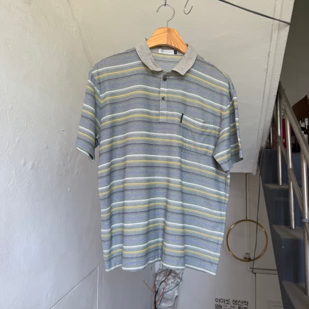 빈티지 스트라이프 피케티