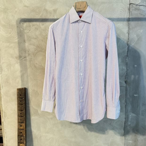 ISAIA 이자이아 드레스 셔츠 슬림100