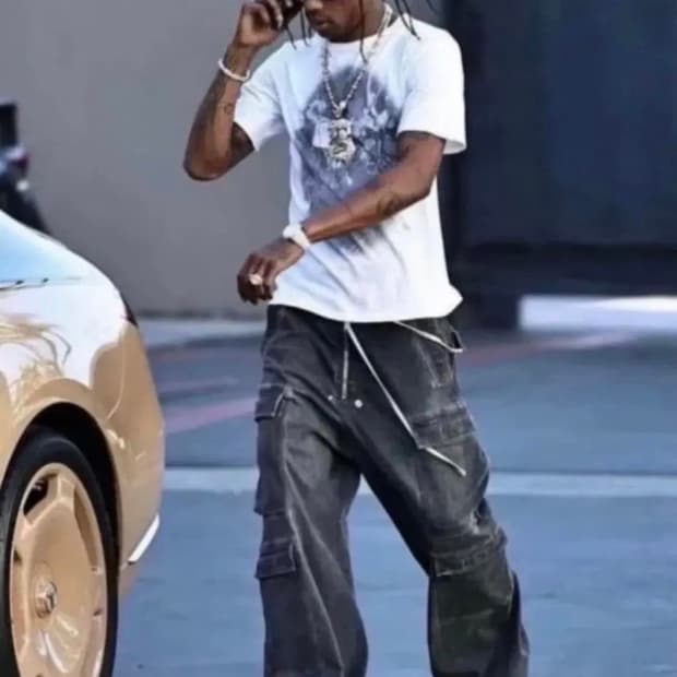 [구매중] 릭오웬스 점보 카고 다크더스트 46 48