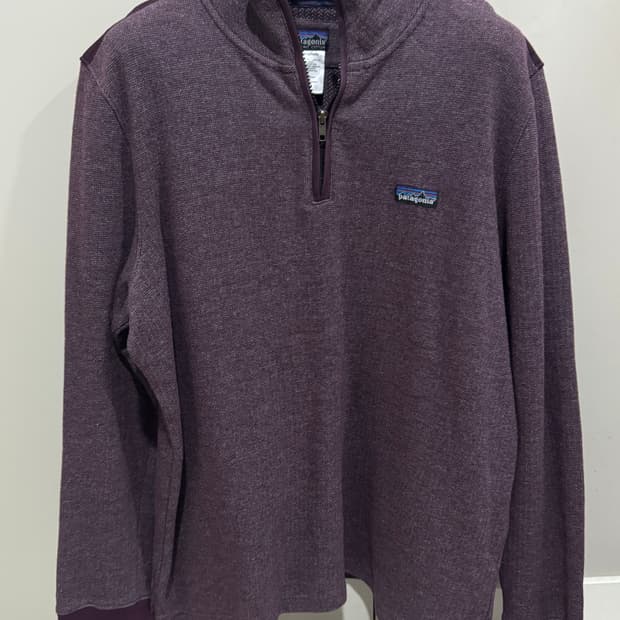 일본판 ) 파타고니아 올드스쿨  하프집업 스웨터 L