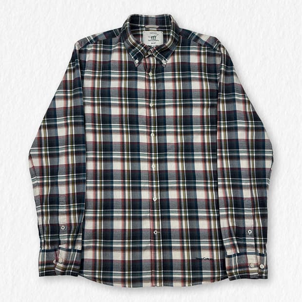 헨리코튼스 체크 셔츠