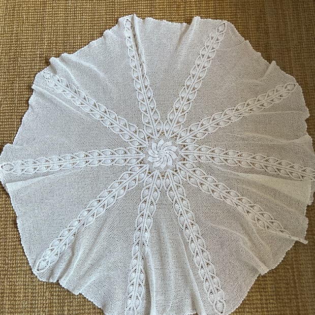 유럽수입 핸드메이드 테이블보 테이블러너 크로셰스프레드